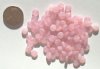 100 6x3mm Matte Pink Disks